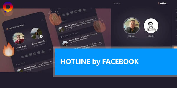 Facebook prueba Hotline, una aplicación que compite con Clubhouse