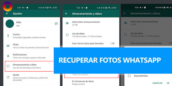 Truco para poder ver las fotos borradas de tus contactos en Whatsapp