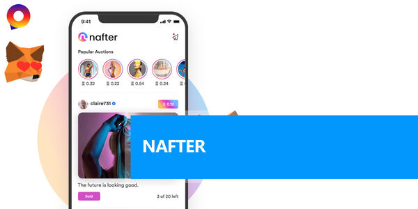 NafterApp , la red social de NFT para creadores y fans
