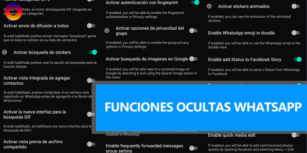 Funciones ocultas de WhatsApp