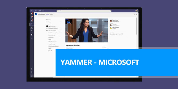 ¿Qué es Yammer? la red social exclusiva de Microsoft para empresas