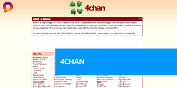 ¿Qué es 4chan? La red social anónima