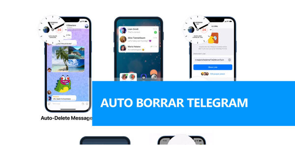 Telegram permite borrar automáticamente los mensajes en cualquier momento
