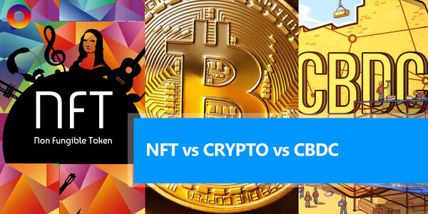 NFT vs criptomoneda vs moneda digital ¿Cuí¡l es la diferencia?