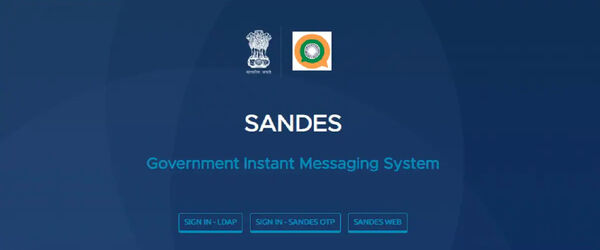 Sandes, la alternativa india a WhatsApp, está siendo probada por funcionarios del gobierno