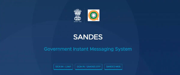 Sandes, la alternativa india a WhatsApp, estí¡ siendo probada por funcionarios del gobierno