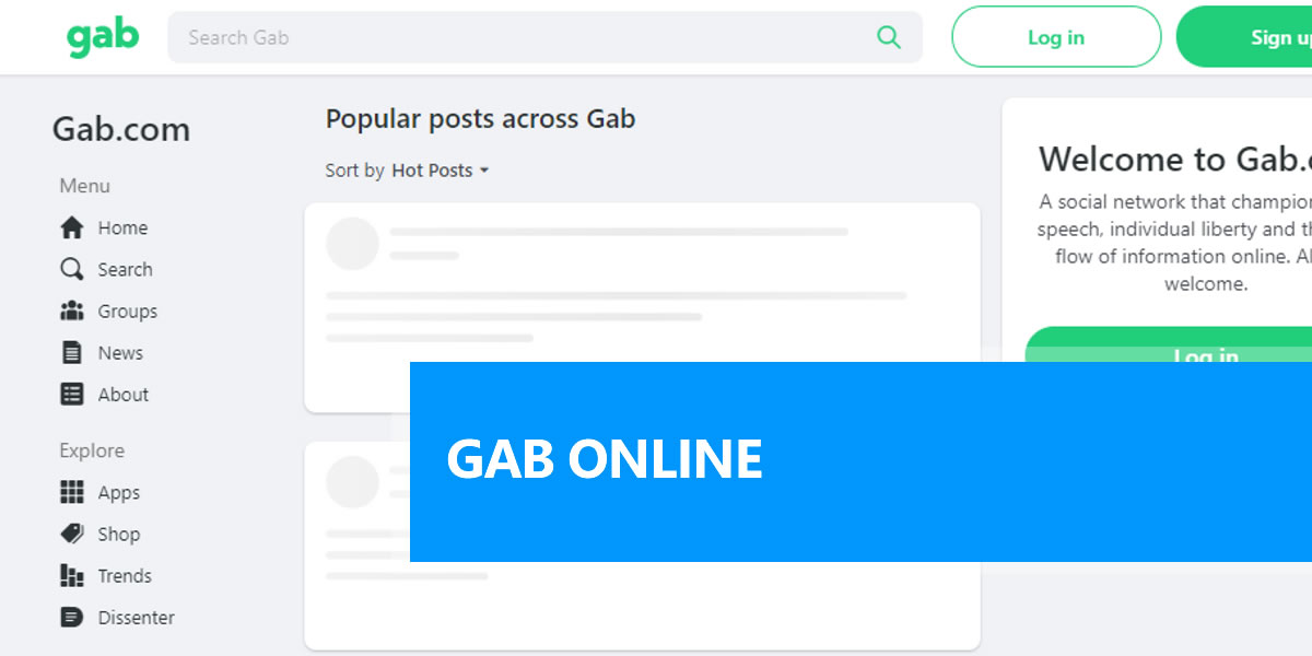 Gab Red La red social Gab vuelve a estar online tras la estafa del bitcoin